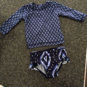 Carters 2 piece swimsuit NWOT